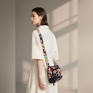 Vera Bradley Vibrant Floral Crossbody Bag